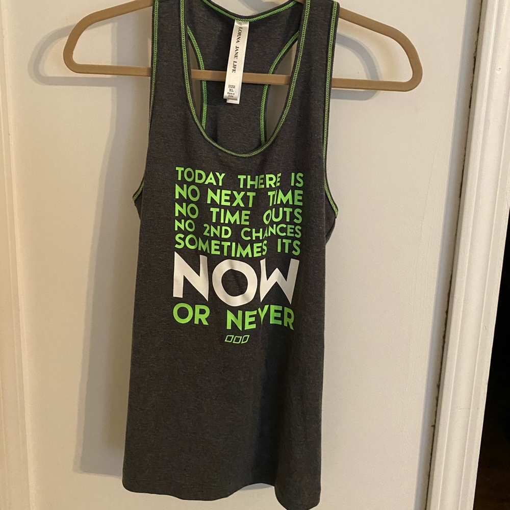 Lorna Jane Ribbed Tank Top